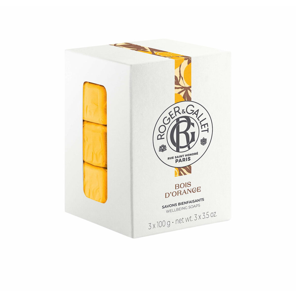 Parfumeret Sæbe Roger & Gallet 3 enheder 100 g